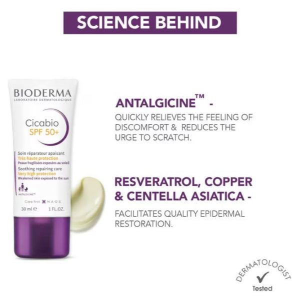 Bioderma Cicabio SPF 50+ Sunscreen Creme