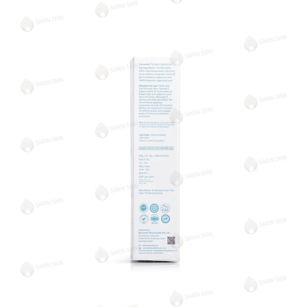 Bellacos Healthcare Bellarays Hyaluronic Aqua Sunscreen SPF 50 PA++++