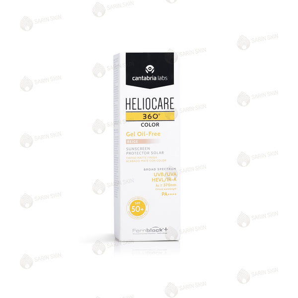 Heliocare 360 color gel oil free sunscreen