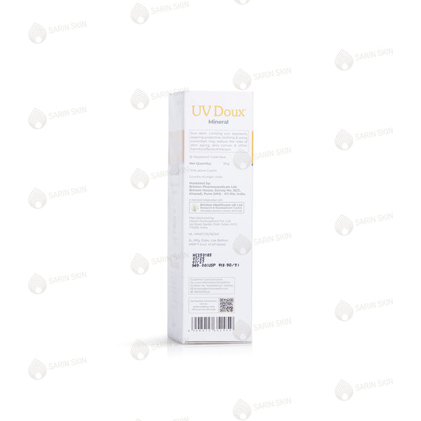 UV Doux Mineral Sunscreen Gel SPF 50 PA+++