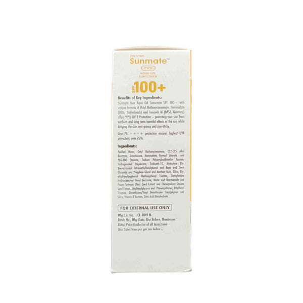Palsons Sunmate Max Aqua Gel Sunscreen SPF 100+