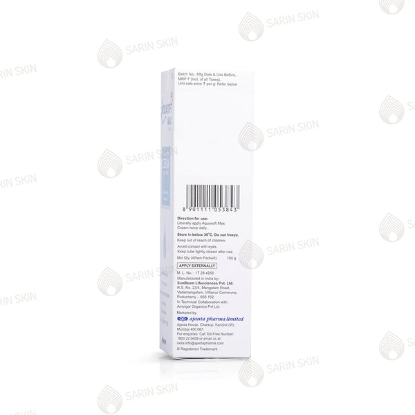 Aquasoft Max Intense Moisturizing Cream
