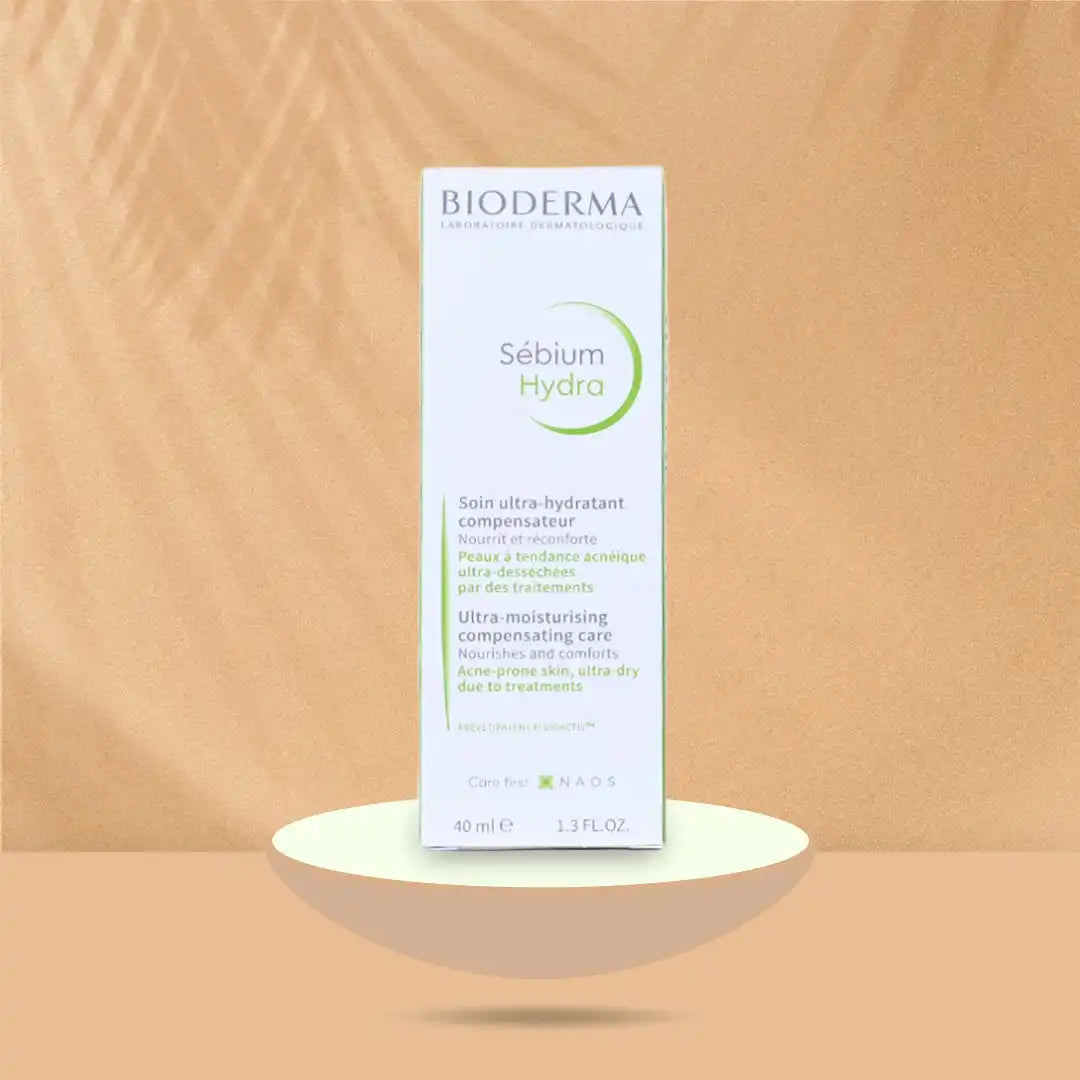 Bioderma Sebium Hydra Moisturiser | Skin Moisturiser Acne Prone Skin