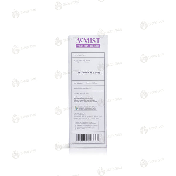 Brinton Acmist Acne Foam Face Wash