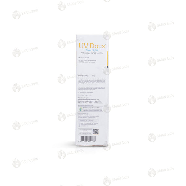 UV Doux anhydrous sunscreen gel SPF 50