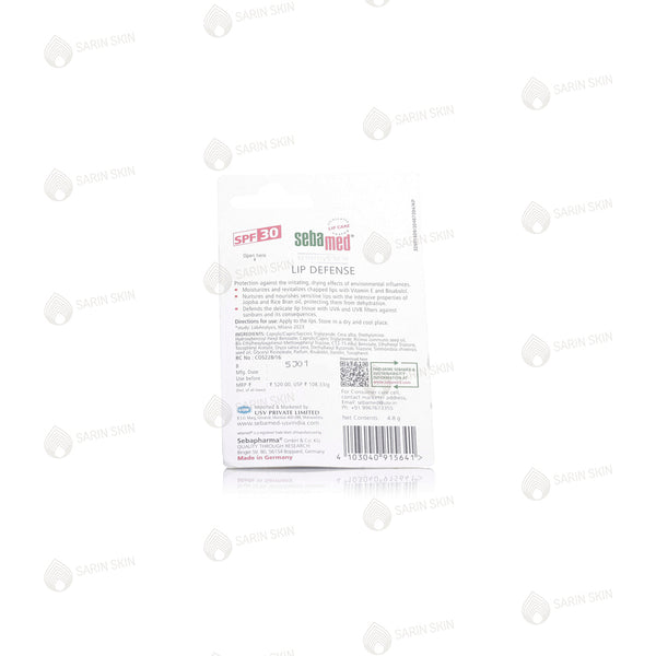 Sebamed Lip Defense Balm with SPF 30