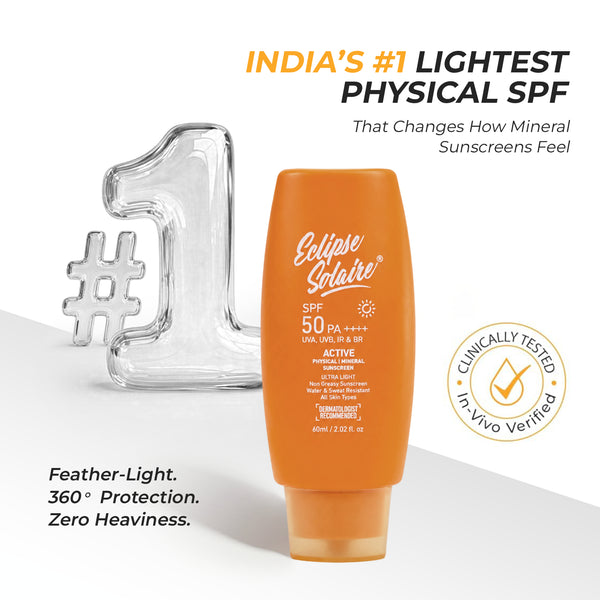 Eclipse Solaire Active Sunscreen SPF 50 PA+++