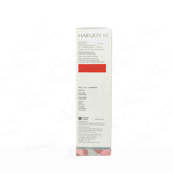 Hairjoy M 2% Topical Solution