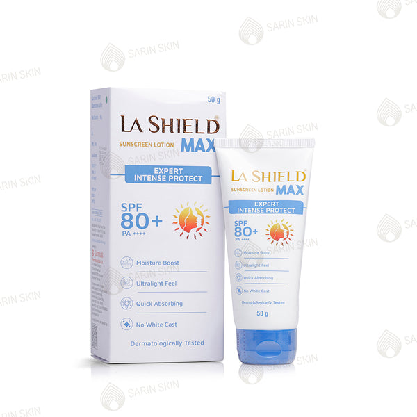 La Shield Max Expert Intense Protect Sunscreen Lotion SPF 80+ PA++++