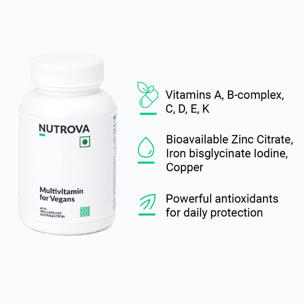Nutrova Multivitamin Nutraceutical Capsule For Vegans