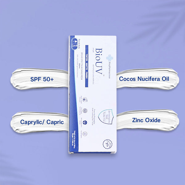 Bio UV 50+ (Tinted & Matte)