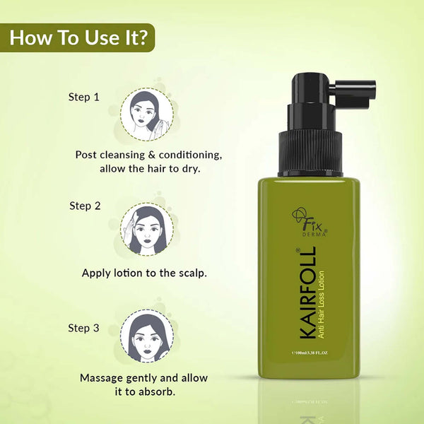 Fixderma Kairfoll Anti Hair Loss Lotion