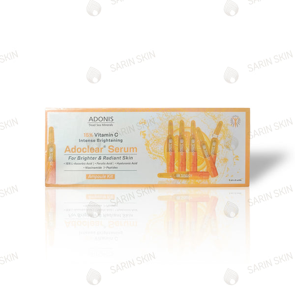 Adonis Adoclear 15% Vitamin C Intense Brightening Serum Ampoule Kit