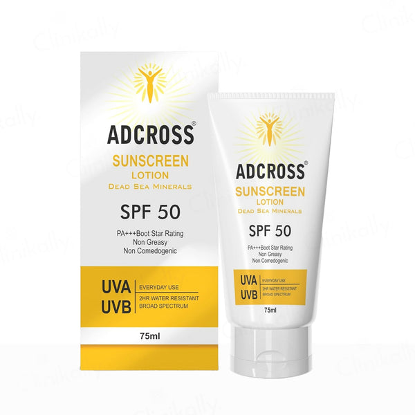 Adonis Adcross Sunscreen Lotion SPF 50 PA+++