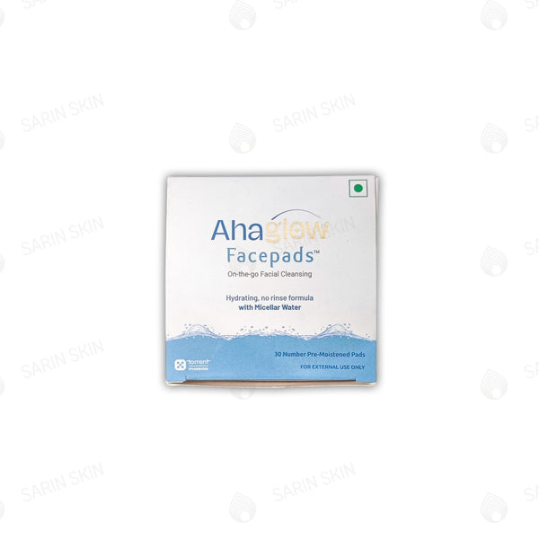 Ahaglow Facepads On-the-go Facial Cleansing