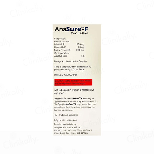 Anasure-F 5% Topical Solution