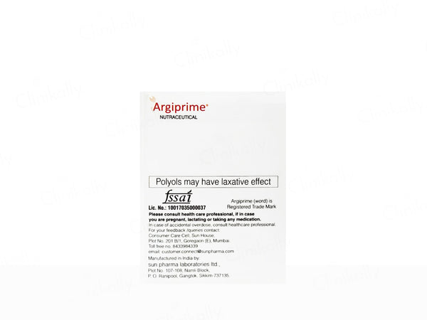 Argiprime Nutraceutical Sugar Free Granules For Women - Orange Flavour