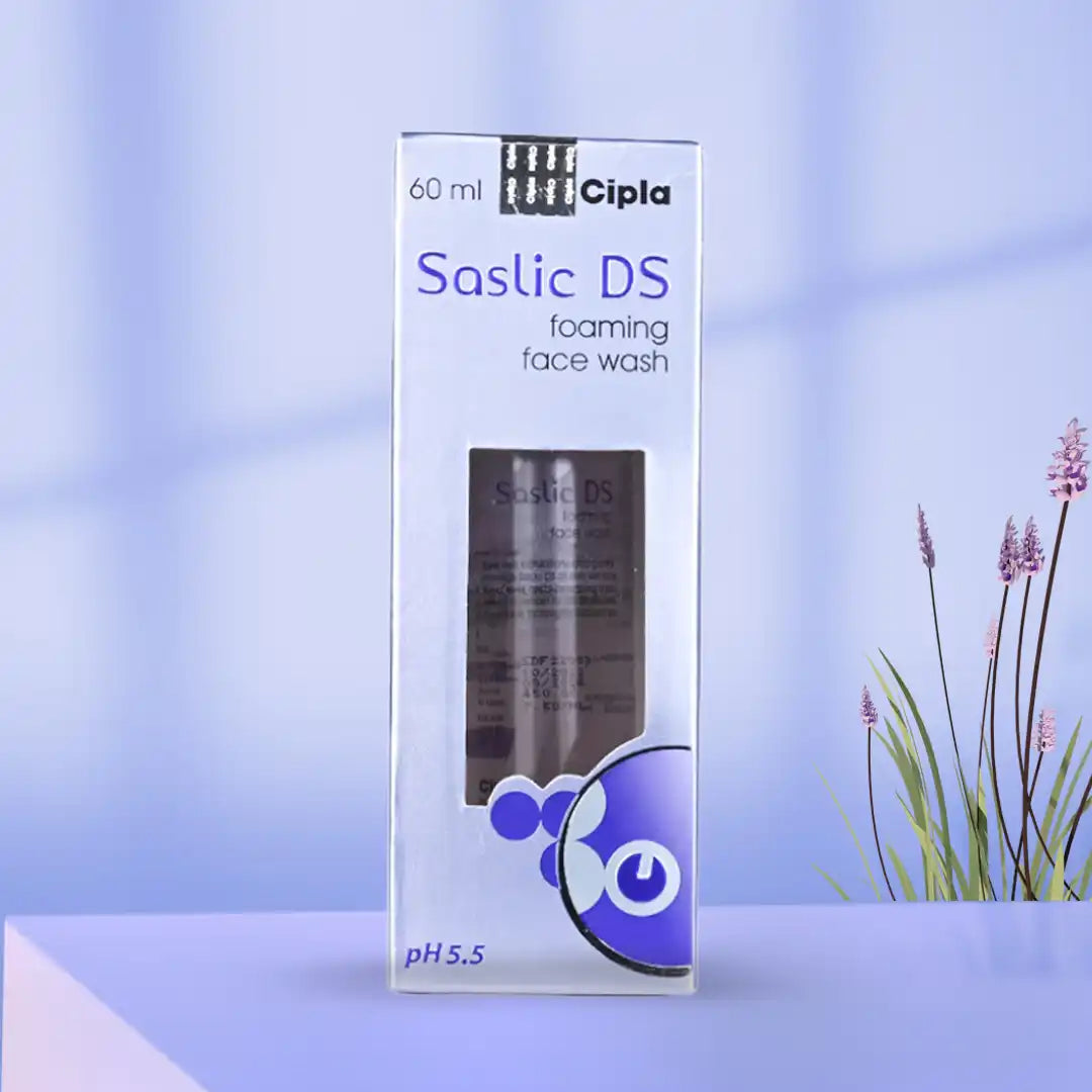 Saslic foaming face deals wash
