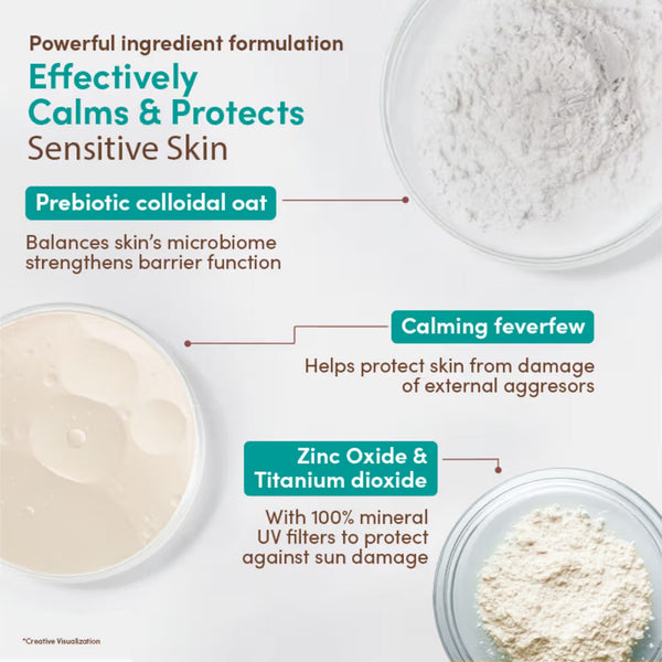 Aveeno Calm+ Restore Nourishing Daily Moisturiser Sheer Tint SPF 30
