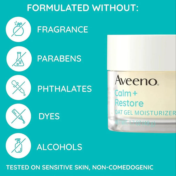 Aveeno Calm+ Restore Oat Gel Moisturiser