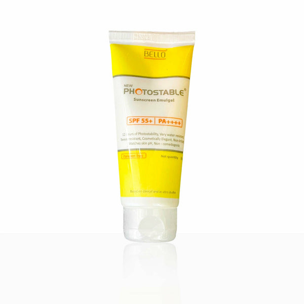 Bello New Photostable Sunscreen Emulgel SPF 55+/PA++++