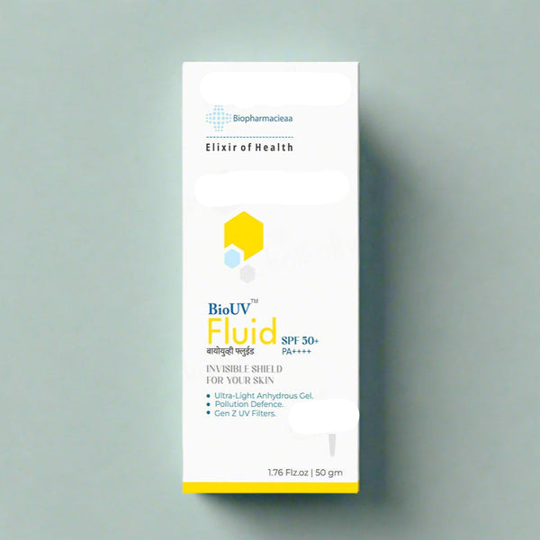 BioUV Fluid Ultra-Light Anhydrous Invisible Shield Sunscreen Gel SPF 50+ PA++++