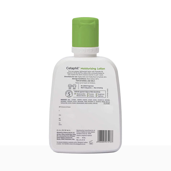 Cetaphil Moisturising Lotion (Normal to Combination, Sensitive Skin)