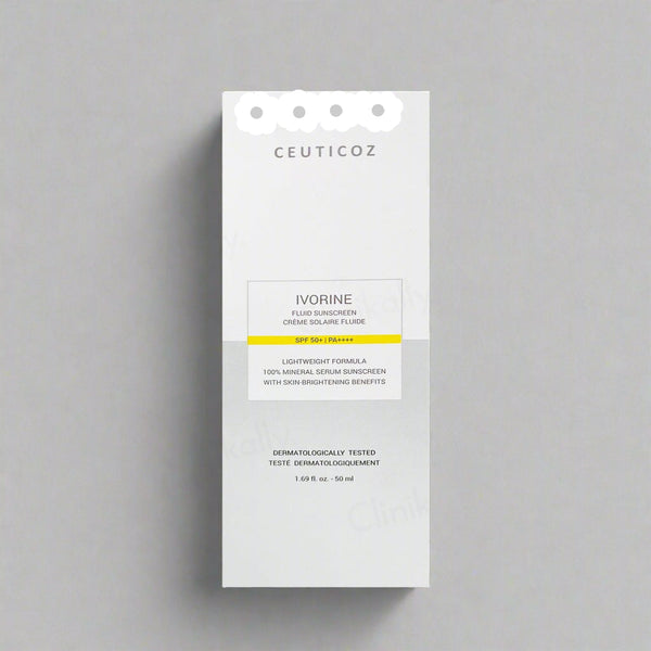 Ceuticoz Ivorine Lighweight Mineral Fluid Sunscreen SPF 50+ PA+++
