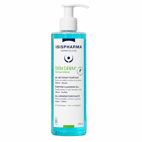 Isispharma Teen Derm Sensitive Purifying Cleansing Gel