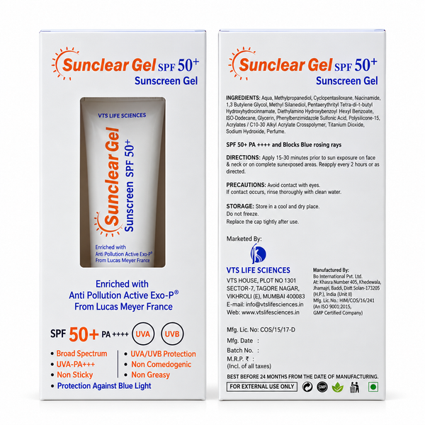 Sunclear Sunscreen Gel SPF 50+