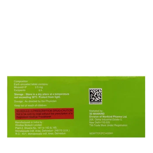 Chekfall 2.5 mg Tablet