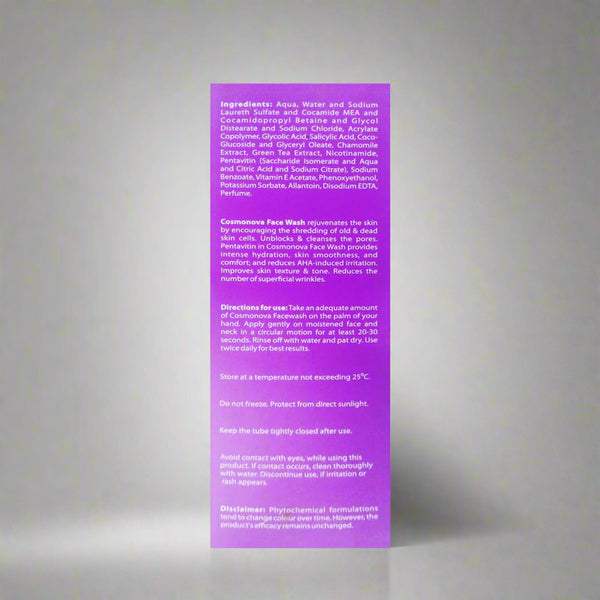 Cosmonova Gentle Exfoliation & Moisturizing Face Wash