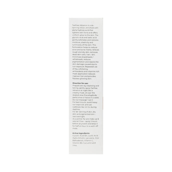 Cosmonova Tanfree Advance De-Tanning Lotion