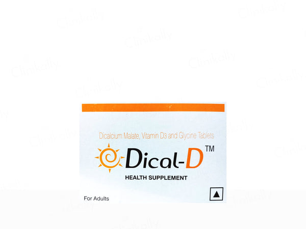 Dical-D Health Supplement Tablet