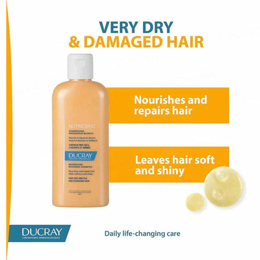 Ducray Nutricerat Nourishing Repairing Shampoo