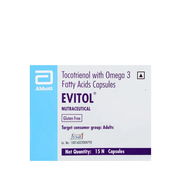 Evitol Tocotrienol Nutraceutical Capsule