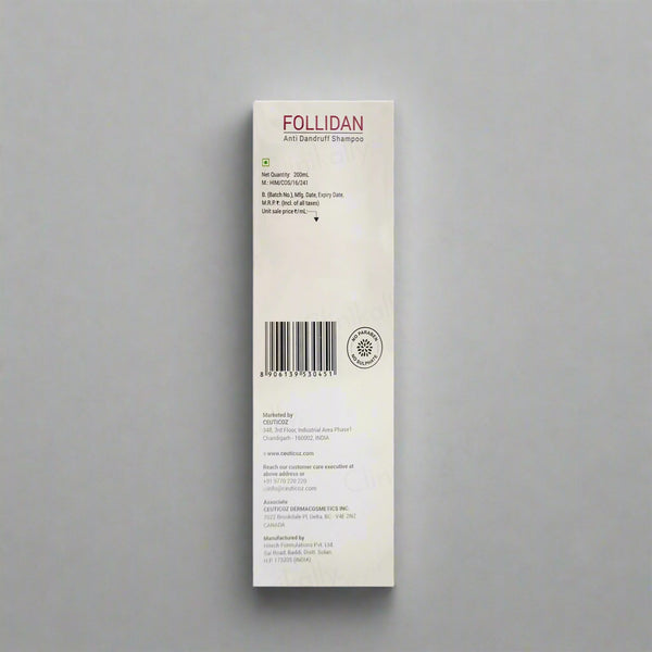 Ceuticoz Follidan Anti Dandruff Shampoo
