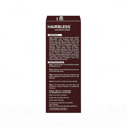 Hairbless Hair Growth Serum