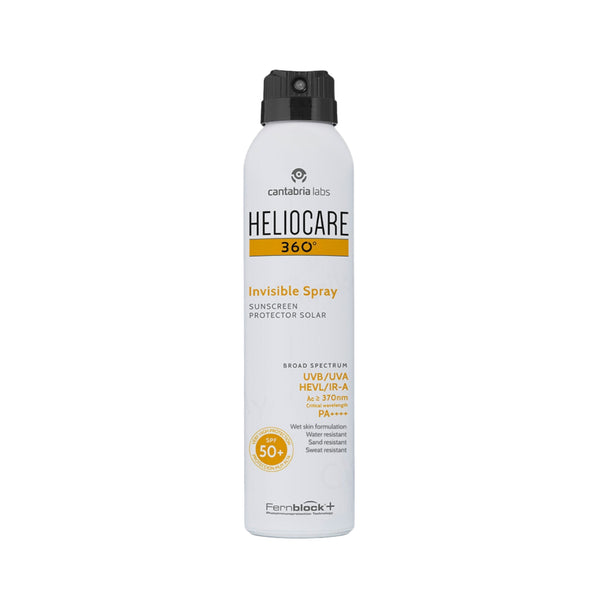 Heliocare 360 Invisible Spray Protector Solar Sunscreen SPF 50+ PA++++