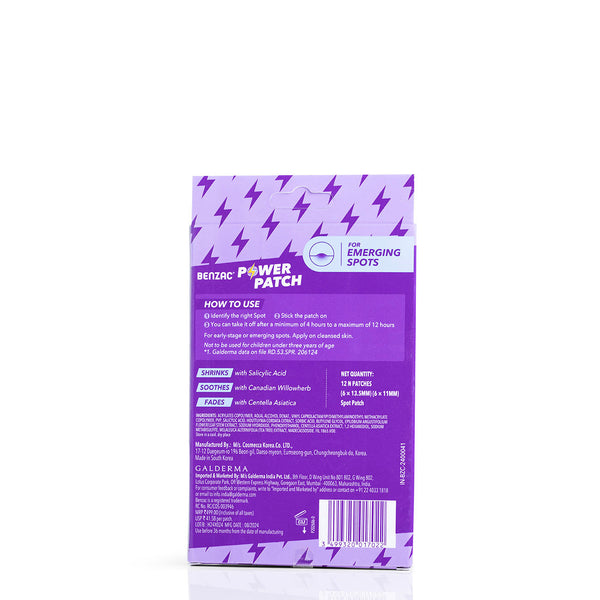 Benzac 3-In-1 Power Patch Fast Fix For Emerging Spots