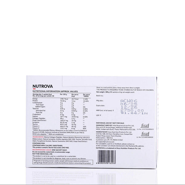 Nutrova Collagen + Antioxidants