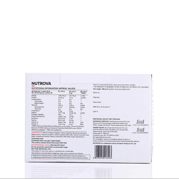 Nutrova Collagen + Antioxidants