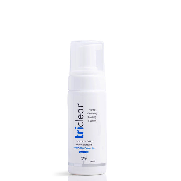 Triclear Gentle Exfoliating Foaming Cleanser