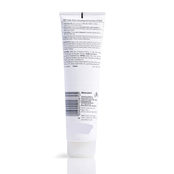 Eucerin DermoPurifyer Oil Control Triple Effect Cleansing Gel