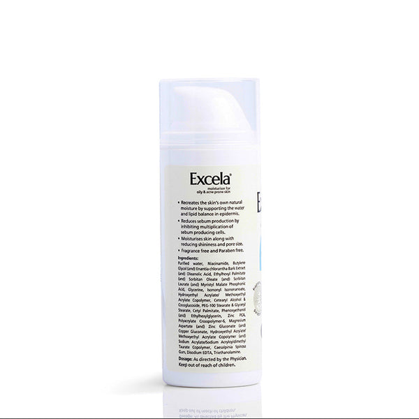 Excela Moisturiser for Oily & Acne Prone Skin
