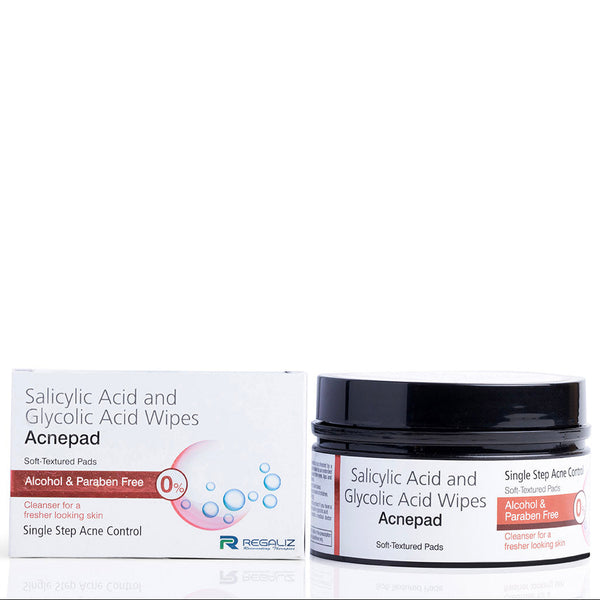 Acnepad Salicylic Acid & Glycolic Acid Wipes