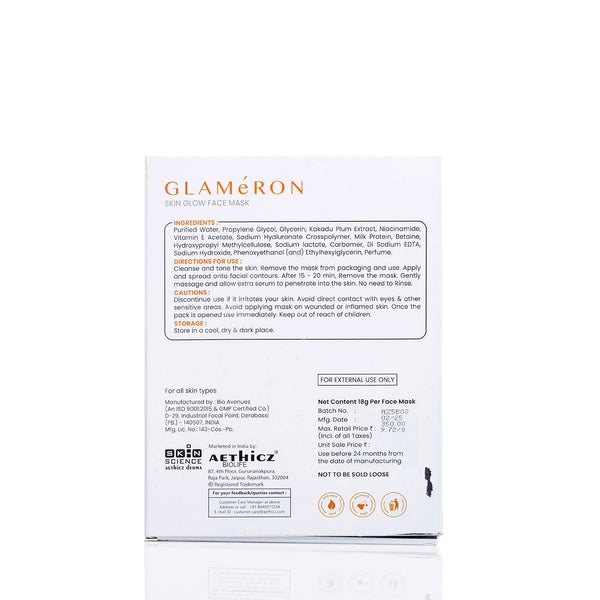 Glameron Skin Glow Face Mask
