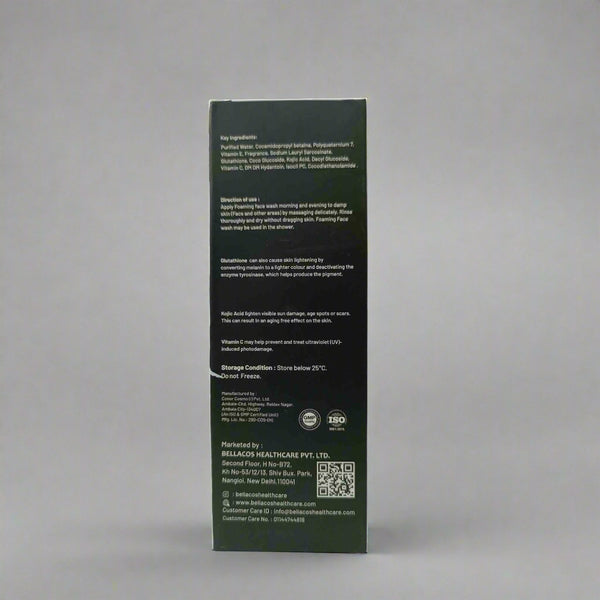 Bellacos Healthcare Glutathione Foaming Face Wash