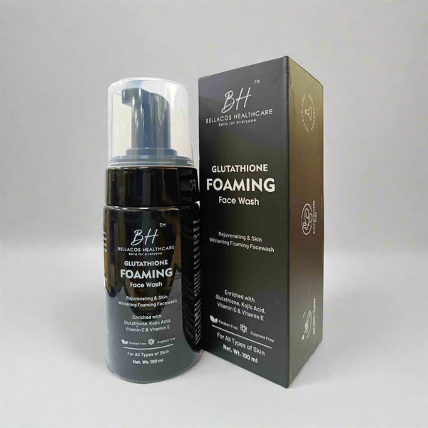Bellacos Healthcare Glutathione Foaming Face Wash