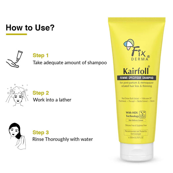 Fixderma Kairfoll Femme Specifique Shampoo